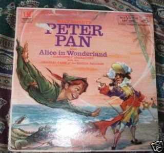 Walt Disney's Peter Pan Also Alice in Wonderland Music