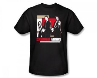 Criminal Minds Guns Drawn Panels CBS TV Show T Shirt Tee Clothing