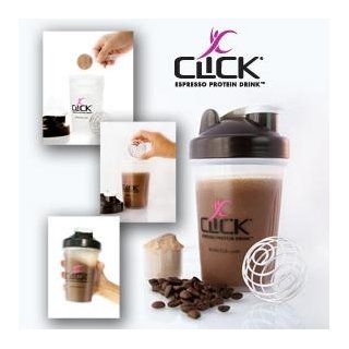 CLICK Espresso Protein Drink, Mocha (14 Servings), 15.8 Ounce Canister Health & Personal Care