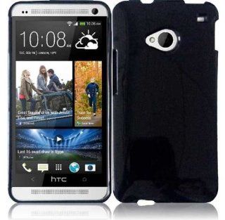 VMG For NEW HTC One M7 (2013 Version) TPU Cell Phone Sleek Slim Profile Gel Skin Case Cover   BLACK SOLID COLOR (Protects Against Drops; Light, Thin, Lightweight) [by VanMobileGear] *** SPECIAL PROMO PRICE *** 