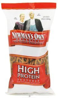 Newman's Own Organics Hi Protein Pretzels    7 oz  Grocery & Gourmet Food