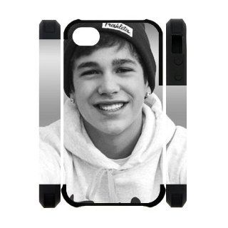 Pop Rocker Star Austin Mahone Silicion Cover Protect for Iphone 4/4S Case ,Best Durable Apple Case,Austin Mahone IPhone Case Cell Phones & Accessories