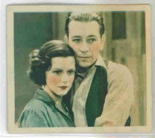 George Raft/Helen Mack 1934 Phillips Cigarettes Shots From Films #1 (VG) Sports Collectibles