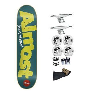 Almost Marnell Color Block Resin 8 Ply 7.9 Skateboard Deck Complete Krux Trucks Bones 100's 53mm Wheels Jessup Grip Abec 7 Bearings  Sports & Outdoors
