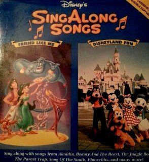 Sing Along Songs   Friend Like Me / Disneyland Fun   12" Laserdisc Movies & TV