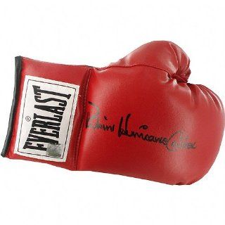 Rubin Hurricane Carter Autographed Boxing Glove  Sports Related Collectibles  Sports & Outdoors