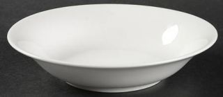 Mikasa Embassy White Coupe Cereal Bowl, Fine China Dinnerware   Alumicron,All Wh