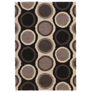 Signature Designs By Ashley Links Grey Medium Rug (53 X 76)