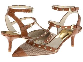 MICHAEL Michael Kors Jade T Strap Womens Shoes (Khaki)