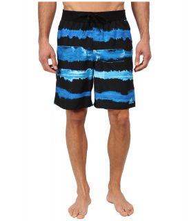 adidas Water Stripe Volley Mens Swimwear (Blue)