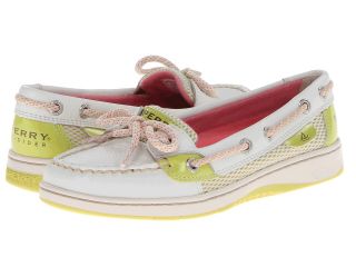 Sperry Top Sider Angelfish Womens Slip on Shoes (White)