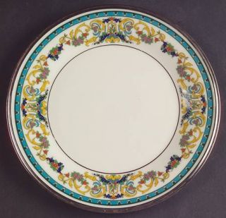 Lenox China Fair Lady Salad Plate, Fine China Dinnerware   Scrolls, Multicolor,P