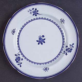 Spode Gloucester Blue (No Trim) Dinner Plate, Fine China Dinnerware   Fine/New S