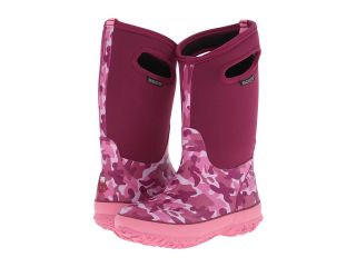 Bogs Kids Camo Girls Shoes (Pink)