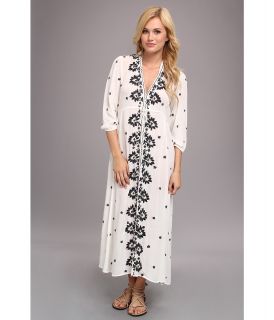 Free People Embroidered V Dress Womens Dress (Multi)