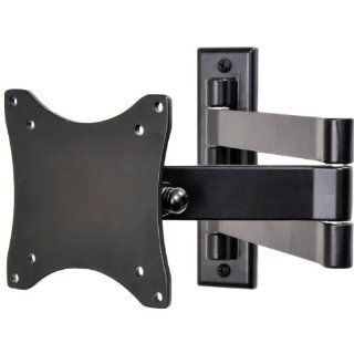 VideoSecu LCD Monitor TV Wall Mount Articulating Arm Bracket for most 12" 24", some up to 27" with VESA 100/75mm LED Flat Panel Screen TV ML10B 1E9 Electronics