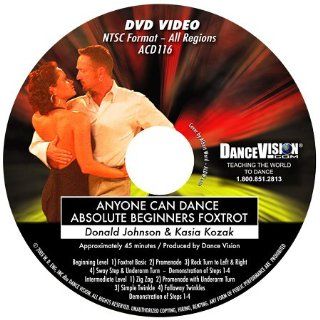 Anyone Can Ballroom Dance Foxtrot Donald Johnson & Kasia Kozak, Wayne Eng, Dance Vision Movies & TV