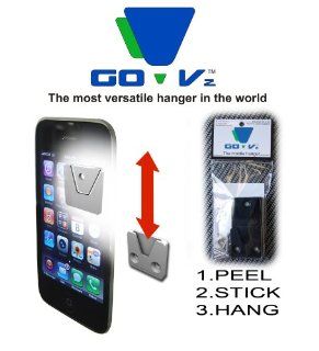 GO Vz THE MOBILE WALL HANGER, hang anything on any surface large black 3 pack   Picture Hanging Hardware  