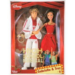 Mattel High School Musical Gabriella & Troy 2 Pack Toys & Games