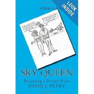Sky Queen Becoming a Private Pilot   A Recipe to Relieve Stress Mr. David J. Petry 9781484166987 Books