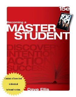 Becoming a Master Student (9781305081147) Dave Ellis Books