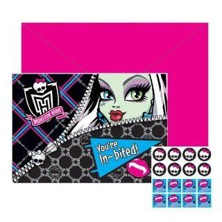 Toy / Game Monster High School Invitations Party Accessory   High Postcard Invites ( Approximately 5.5" x 4" ) Toys & Games