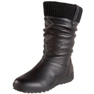 Cougar Women's Vienna Casual Snow Boot,Black Leather,9 M Shoes