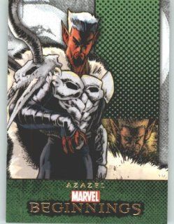 Marvel Beginnings #301 Azazel (Non Sport Comic Trading Cards)(Upper Deck   2012 Series 2) Toys & Games