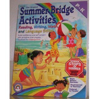 Summer Bridge Activities Preschool to Kindergarten (9781594417252) Julia Ann Hobbs, Carla Dawn Fisher Books