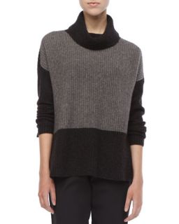 Eileen Fisher Wool Knit Boxy Sweater, Petite
