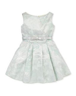 Zoe Peppermint Brocade Party Dress, Sizes 2 6