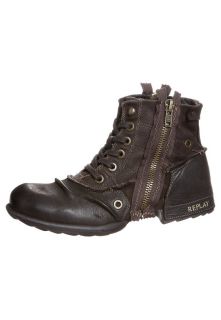Replay   CLUTCH   Lace up boots   brown