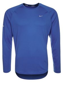 Nike Performance   MILER   Long sleeved top   blue