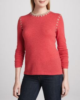 Cullen Whipstitch Cashmere Sweater