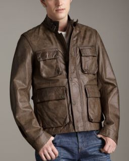 Belstaff New Brad Leather Jacket