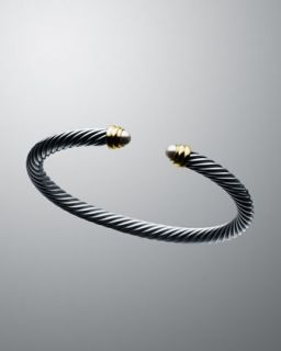 David Yurman 5mm Pearl Cable Classics Bracelet