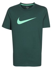 Nike Performance   BIG SWOOSH   Print T shirt   green