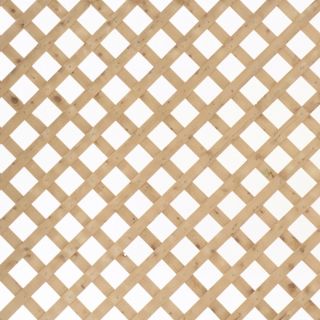 Spruce Privacy Wood Lattice (Common 0.4375 in x 4 ft x 8 ft; Actual 0.4375 in x 4 ft x 8 ft)