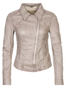 Oakwood   GLASS   Leather jacket   grey