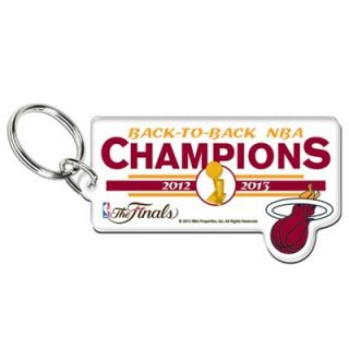 Miami Heat 2013 NBA Finals Champions Premium Acrylic Key Ring