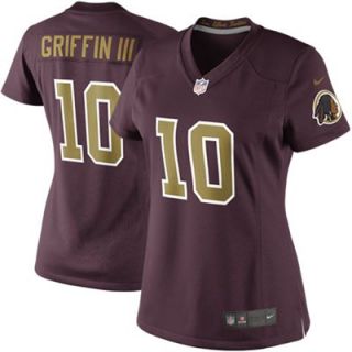 Nike Robert Griffin III Washington Redskins Womens Limited Alternate Jersey   Burgundy