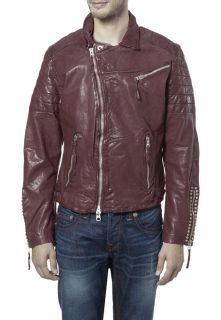True Religion Leather jacket   red