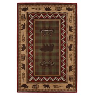 Mohawk Home Summerfield 10 ft x 13 ft Rectangular Brown Transitional Area Rug