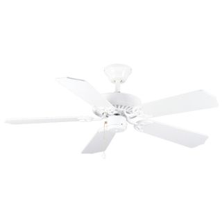 Litex 42 in Ultimate White Ceiling Fan