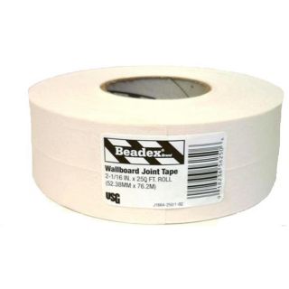 BEADEX Brand 2 1/16 in x 250 ft White Joint Tape