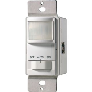 Cooper Wiring Devices 15 Amp White 3 Way Occupancy Decorator Light Switch