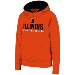 Illinois Fighting Illini Ladies Titan II Pullover Hoodie   Orange
