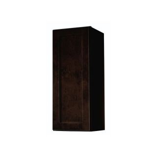 Kitchen Classics 30 in x 12 in x 12 in Brookton Chocolate Single Door Kitchen Wall Cabinet