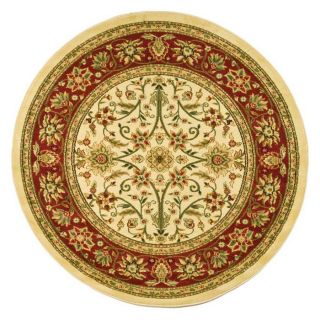 Safavieh Lyndhurst 5 ft 3 in x 5 ft 3 in Round Beige Transitional Area Rug