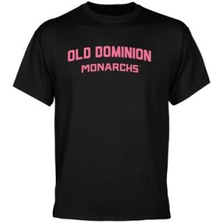 Old Dominion Monarchs Pop of Pink T Shirt   Black